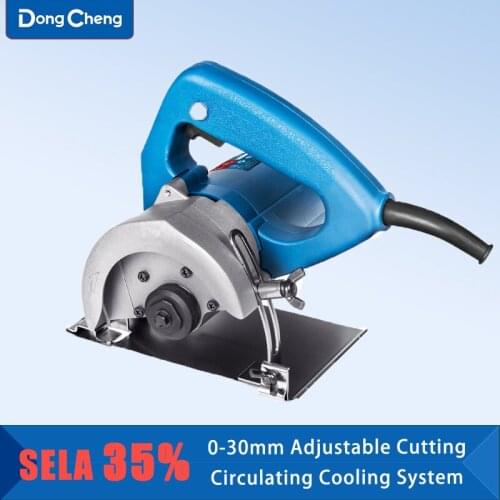 Dongcheng Cutting Machine Z1E-FF-110 Multifunctional Wood and Stone Slotting Marble Electric Saw
