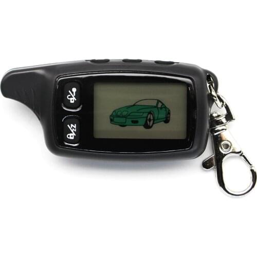 TW9000 TW 7000 Two Way Car Alarm System Russian For Tomahawk TW-9000 TW-7010 TW-7000 Keychain Burglar Alarm Security Aler