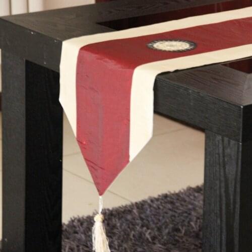 Hot southeast embroidered tablecloth table cloth tablecloth table flag fashion silver tea table bed