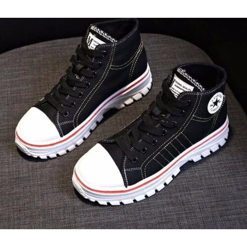 Womens Loafers Creepers Platform Shoes For Woman Casual Shoes Female Wedges Sneakers Women Slip On Flat Footwear Autumn R13-87