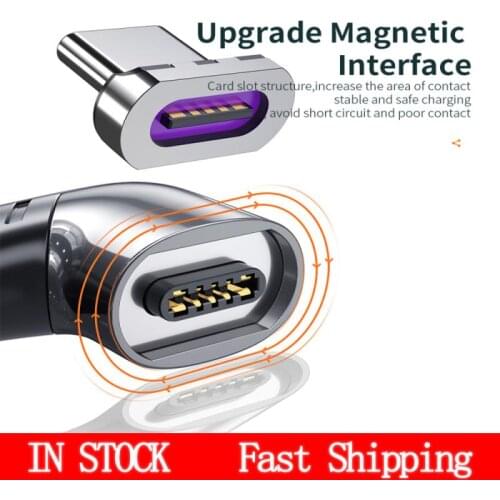Essager 100W USB Type C Magnetic Adapter Type-C Male To USB C Female Magnet Connector For Mackbook Samsung Huawei USB-C
