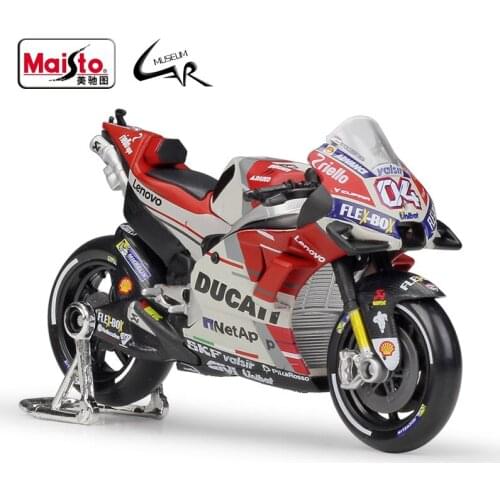 Maisto 1:18 DUCATI MotoGP18 Model Car Simulation Alloy Motorcycle Metal Toy Car Childrens Toy Gift Collection