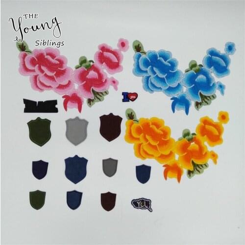 Fashion Cartoon DIY hot melt adhesive Badges Embroidery Applique Iron on patch Clothing Sewing Kids Patch Accessory C6725-C6740