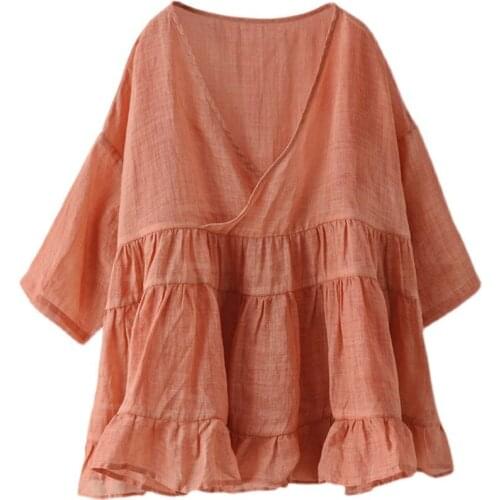 NAKKESHMEN Womens Summer Shirts