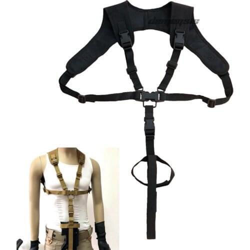 Outdoor Hunting Gun Sling Adjustable Tactical P90 M4 AR15 Rifle Sling Quick Release Military Airsoft Gun Sling Shoulder Strap