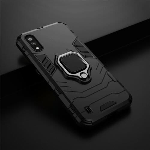 Shockproof Armor Case for cover Samsung galaxy A01 core case Samsung M01 core A 01 case Ring Stand Cover for samsung A01 core