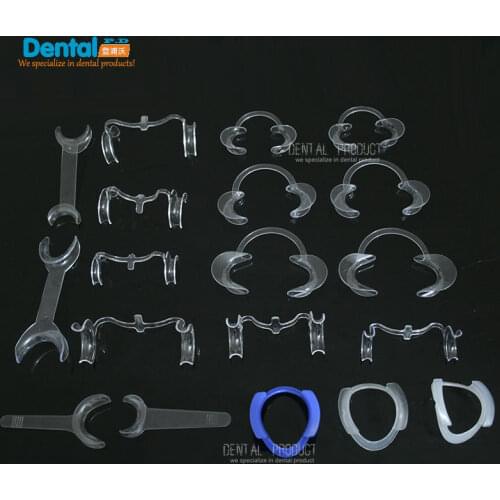 Crazy Sale Dental Equipment Tooth Intraoral Lip Cheek Retractor Mouth Opener mouth spreader All Type (19pcs/kit) products