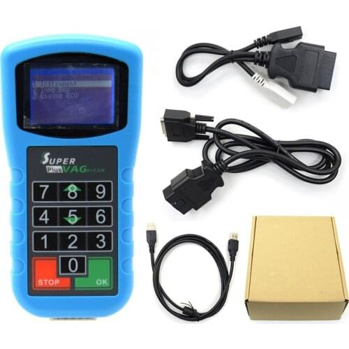 High Quality Digital Super VAG K+CAN Plus For Volkswagen Audi Testing Instruments Diagnosis Mileage Correction Pin Code Tester