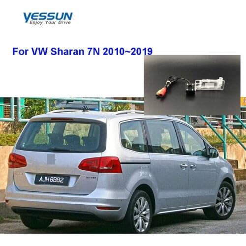 Yessun CCD car rear Camera For Volkswagen VW Sharan 7N Touareg 2011~2015 HD night view camera/license plate reverse camera