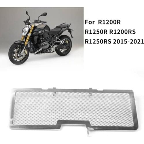 Motorcycle Radiator Grille Guard Protector Cover for-BMW R1200R R1250R R1200Rs R1250Rs 2015-2020 Water Cooler Protection