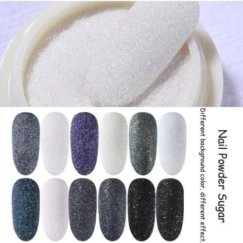 0.2g/Jar Dipping Powder Glitter Nails Accessories, 6Colors Manicure/ Craft/ DIY Sugar/ Woolen/Neon/Sweater PVC Dust Pigment#FT04