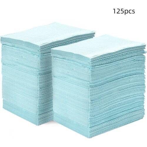 20pcs/125pcs Disposable Tattoo Clean Pad Tattoo Table Mat Waterproof Paper Pad Patient Dental Napkins Beauty Tattoo Accessories