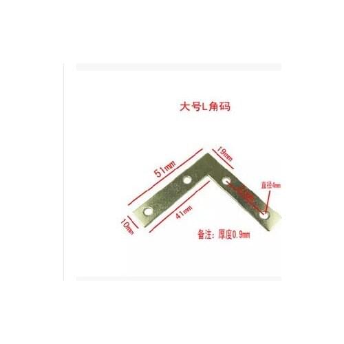 Large L corner 4 hole frame connecting hardware fittings fixed Golden Horn angle code
