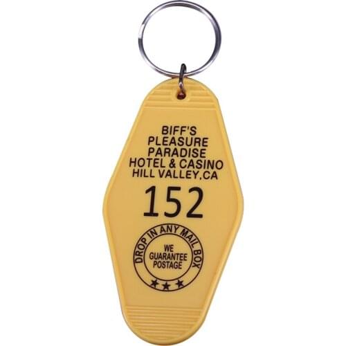 Biffs Pleasure Paradise Hotel & Casino "The Luckiest Hotel on Earth" Keyring