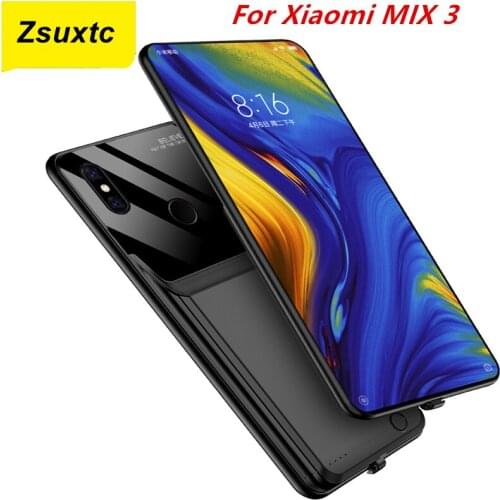 For Xiaomi Mi MIX 3 Battery Case 10000 Mah Mi MIX 3 Battery Charger Case Phone Cover Power Bank For Xiaomi Mi MIX 3 Battery Case
