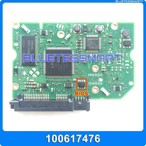 Hard drive parts PCB logic board printed circuit board 100617476 for Seagate 3.5 SATA hdd data recovery hard drive repair