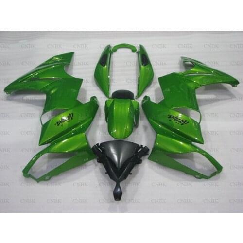 For ER6F 2009 - 2011 Motorcycle Fairing NINJA 650R 2010 Black Plastic Fairings ER6F 2010 Abs Fairing Unpainted