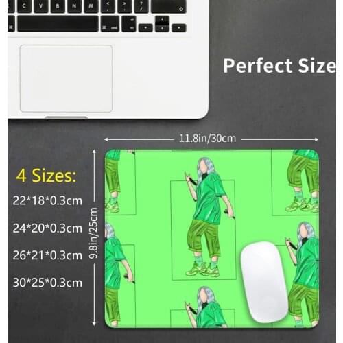 Untitled Mouse Pad DIY Print When We All Fall Asleep Where Do We Go Billie Xanny Burry A Friend Blohsh