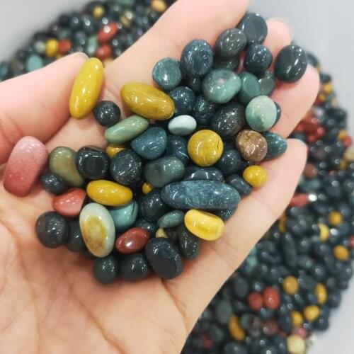 Beautiful Natural Alxa Stone Tumbled Polished Crystal Gravel Healing Chakra Reiki Energy Collection As Gift