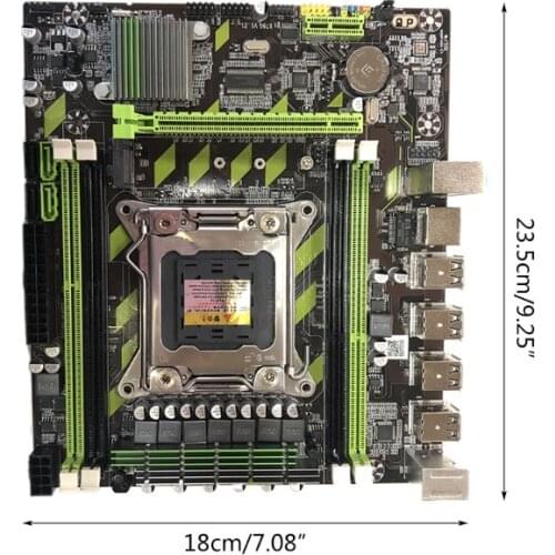 R58A X79G M.2 Motherboard LGA 2011 DDR3 Mainboard for In-tel Xeon E5 Core I7 CPU