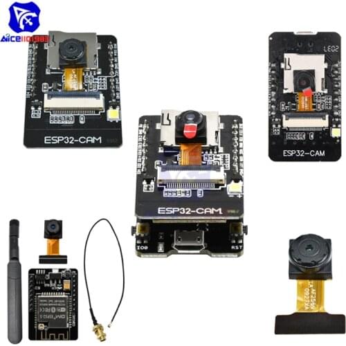 ESP32-S Camera ESP32 Cam Mb/Ch340 Antenna Camera Module Development Kit Board 5v Bluetooth Serial Micro Usb Ov2640 Camera Module