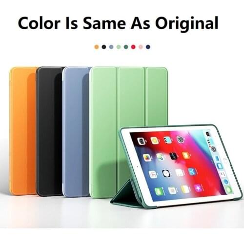 Soft Sleep Wake Up Protective Cover Case For 8th Gen iPad Mini 4 5 Air 1 2 iPad 2017 2018 9.7 10.2 10.5 10.9 Pro 11 2019 2020
