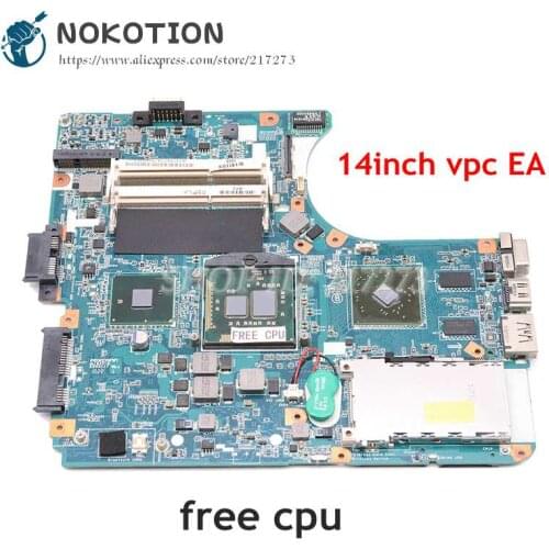 NOKOTION For Sony VAIO VPCEA SERIES VPCEA290X Laptop Motherboard A1771571A MBX-224 M960 1P-009CJ01-8011 Main board Free cpu