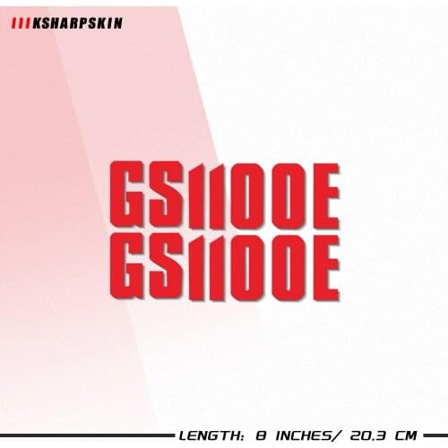 New motorcycle bicycle fuel tank sticker wheel helmet MOTO waterproof reflective logo for SUZUKI GS1100E gs 1100e