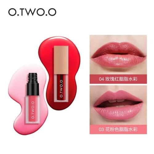 O.TWO.O Liquid Blush For Face Makeup Rubor Peach Palette High Pigment Easy To Wear Face Blusher Waterproof Korean Makeup T1536