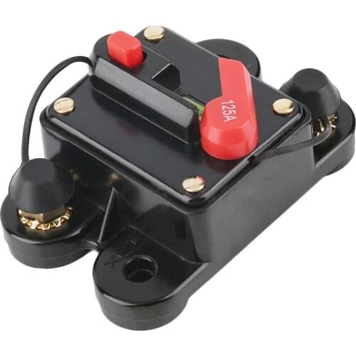 Optional Car Audio Inline Circuit Breaker Fuse 50A 60A 80A 100A 125A 150A 200A 250A for 12V Protection SKCB-01-100A Hot Sale