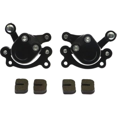 Front Rear Disc Brake Caliper Pads For 43cc 47cc 49cc Chinese Mini Moto Kids ATV Quad Minimoto Dirt Pocket Bike Gas Scooter