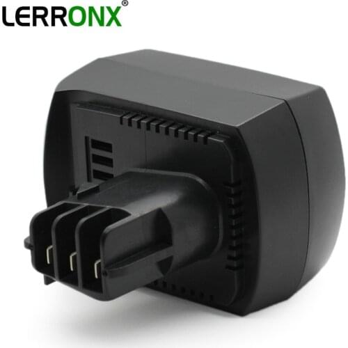 LERRONX High Capacity 3.3Ah 12V Ni-MH Rechargeable battery replace for Metabo Power Tools BZ12SP BSZ12 SSP12 battery 6.02151.50