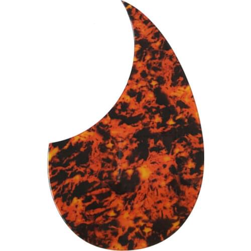 Pleroo Custom Guitar pickgaurd - Great quality OM Acoustic Guitar pick Gaurd, Tortoise 3