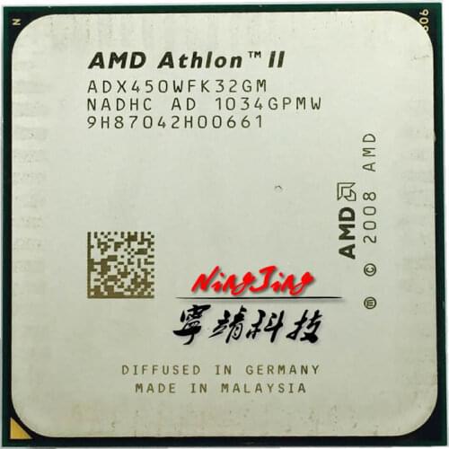 AMD Athlon II X3 450 3.2 GHz Triple-Core CPU Processor ADX450WFK32GM Socket AM3