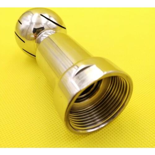 1/2'' to 2'' BSPT Internal Thread CIP Tank Cleaning Ball Stainless Steel Sanitary Rotary Spray Washing Nozzle for Canister Clean