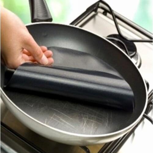 1pcs Non-Stick Pan Frying Pan Pad High Temperature Pan Liner Prevent Sticking eco-friendly Food Pot Mat Kitchen Tool