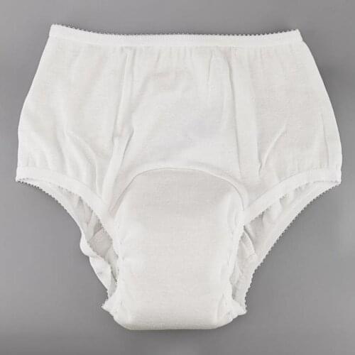 6x Washable Diaper Pants Incontinence Shorts, Underpants Incontinence Pants for