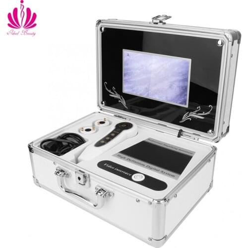 7 inch Hair Follicle Facial Skin Detector Hair Analyser Machine Digital Skin Scalp Hair analysis Boxy Type (A010)