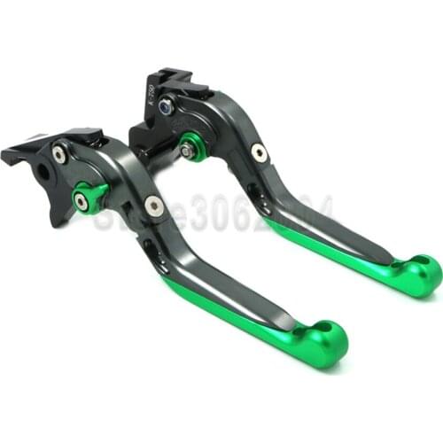 For KAWASAKI Z900RS Z900 RS 2018 Aluminum Motorcycle Folding Extendable Adjustable Brakes Clutch Levers With Logo