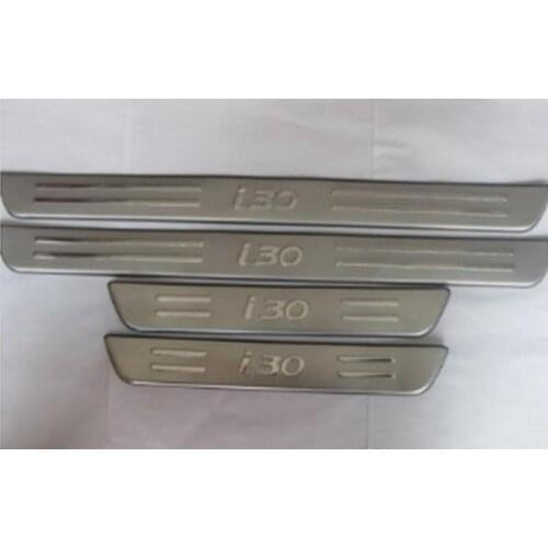 Automotive modeling 304 stainless steel scraper threshold / 2007-2013 2012 for Hyundai Elantra 3 0