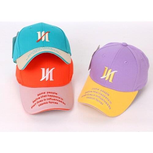 Doitbest 2021 Children Baseball Cap spring Hip Hop Funny letters summer kids Hats Boys Girls Caps snapback hat child gorras