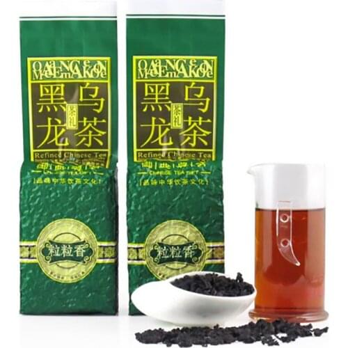Oil Cut Black Oolong Tea Carbon Technology Health-keeping Tea Weight-Losing and Body-Losing Beauty and Face-Raising Tea 250g