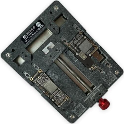 For iPhone 11/11Pro/Max Motherboard Solder Repair Holder Jig Fixture Universal Clip PCB Holder Clamp Tin Plant Table AMAOE M29