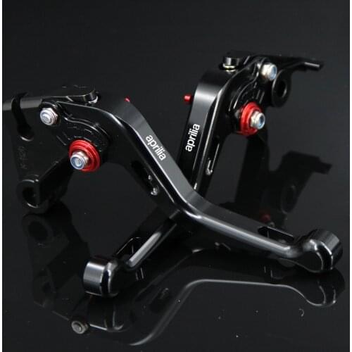 Black CNC 2 finger Short Motorcycle Brake Clutch Levers For Aprilia DORSODURO 750 2008 2009 2010 2011 2012 2013 2014 2015 2016