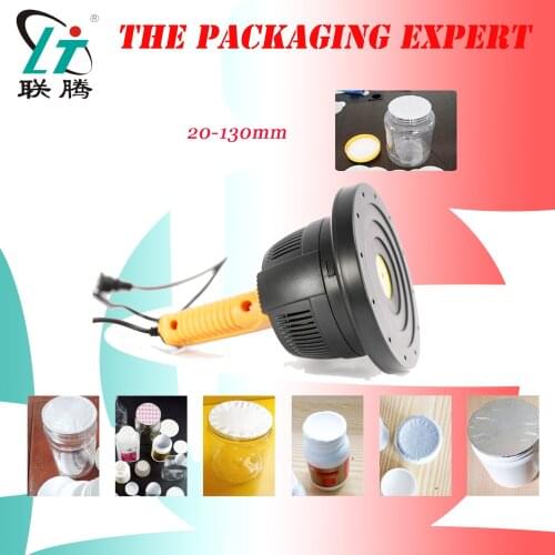 Aluminum Foil Sealing Machine Sealer Hand Held Electromagnetic Induction Medical Plastic Honey Cream Bottle Lid Seal 20-130mm
