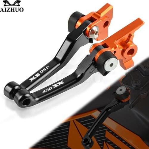 Motocross 450 SX Pivot Brake Clutch Levers DirtBike CNC Aluminum FOR 450SX SXT SXS SXSF 2005-2008 Motorcycle Dirt Pit Bike