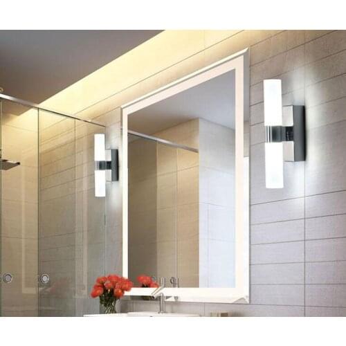 North modern simple personality creative balcony led bathroom mirror lamp living room bedroom aisle wall lamp