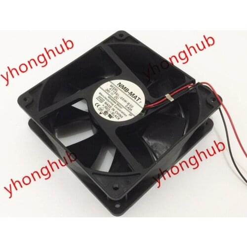 NMB-MAT 4715KL-05W-B30 P49 DC 24V 0.40A 2-Wire 120X120X38mm Server Cooling Fan