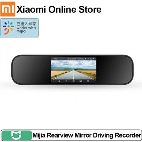 Xiaomi Mijia Rearview Mirror Driving Recorder HD Night Vision 1080P Car Reversing Image Parking Monitoring Driving Recorder