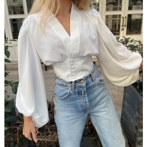 Женские короткие рубашки Zary Daisy China At AliExpress